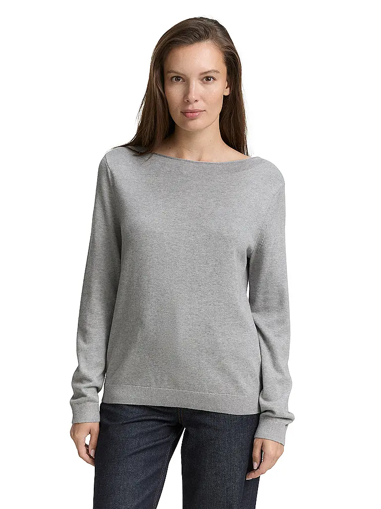 TOM TAILOR | Jersey | Gris