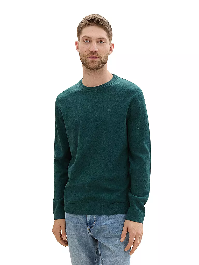 TOM TAILOR | Jersey | Verde oscuro