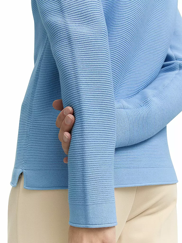 TOM TAILOR | Jersey | blau