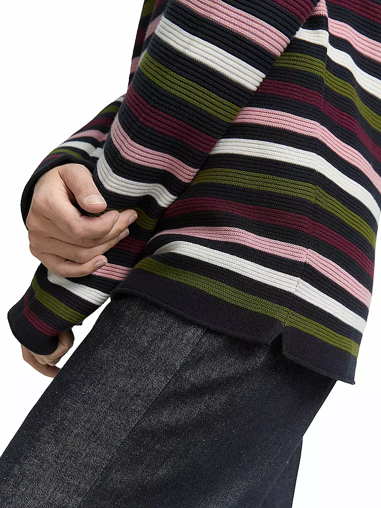 TOM TAILOR | Jersey | dunkelblau