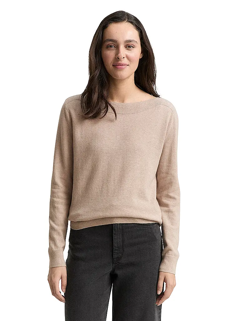 TOM TAILOR | Jersey | Beige