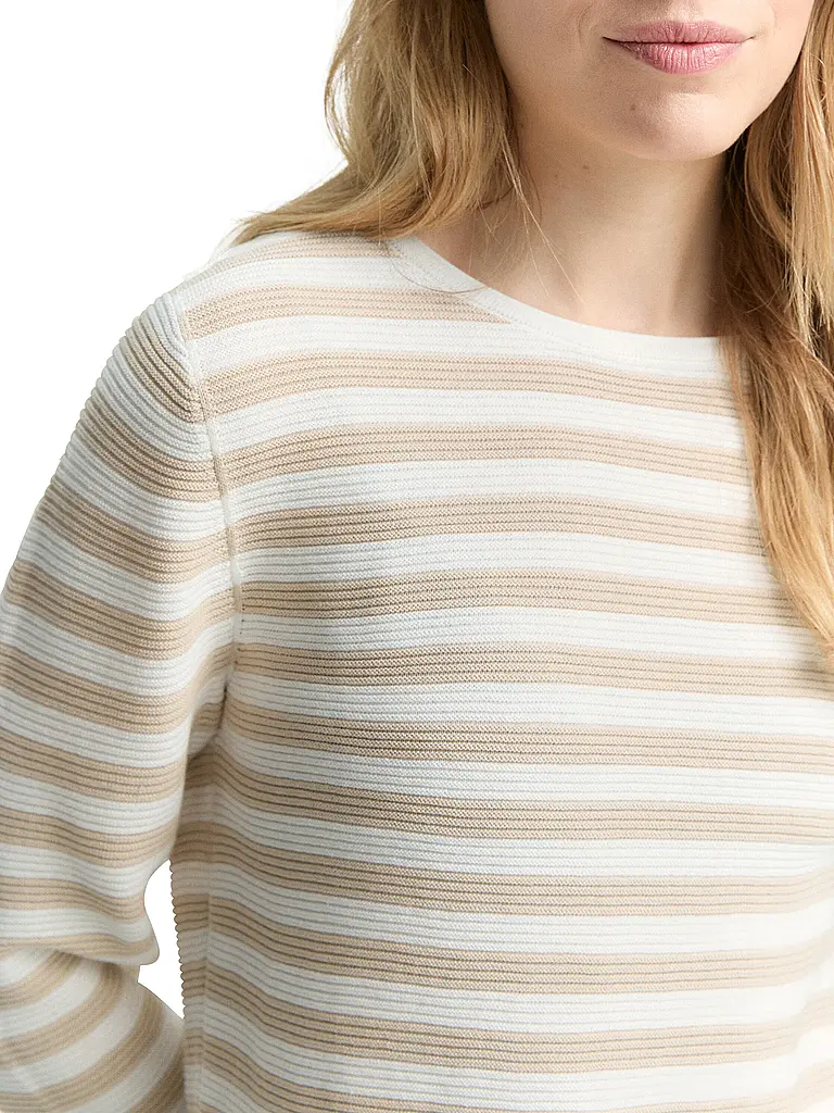 TOM TAILOR | Jersey | weiss