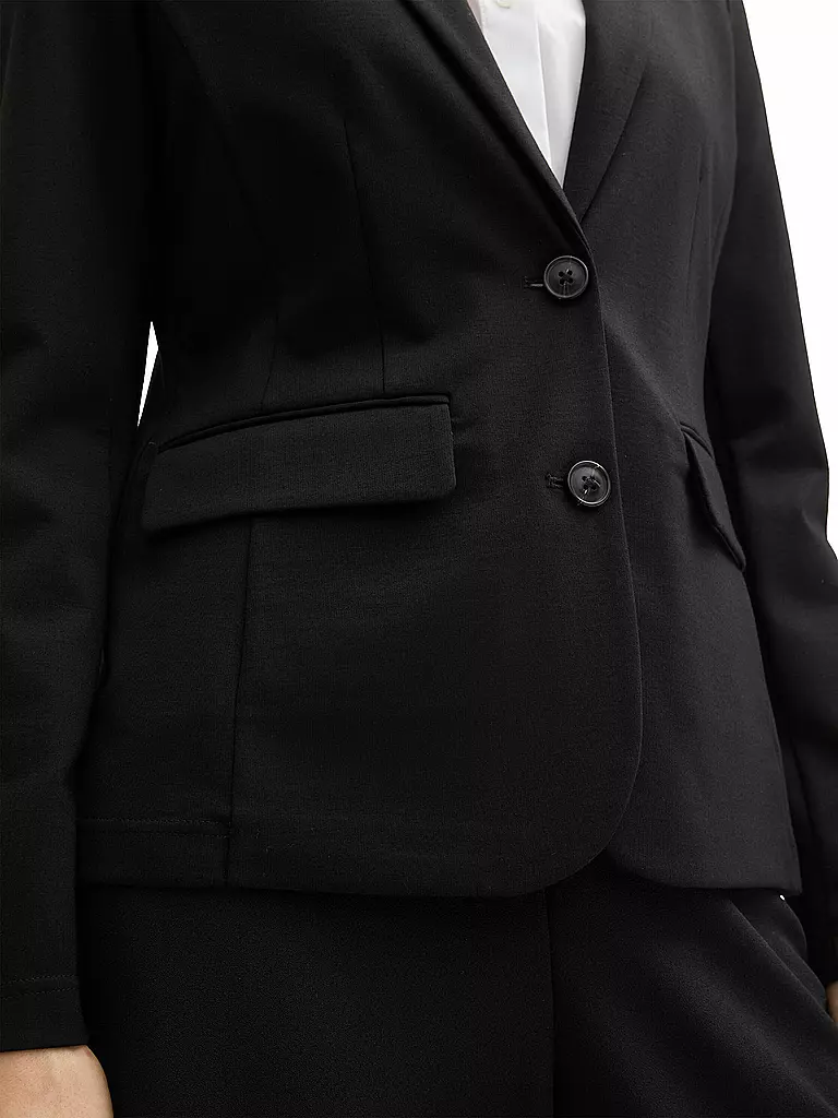TOM TAILOR | Jerseyblazer | Negro