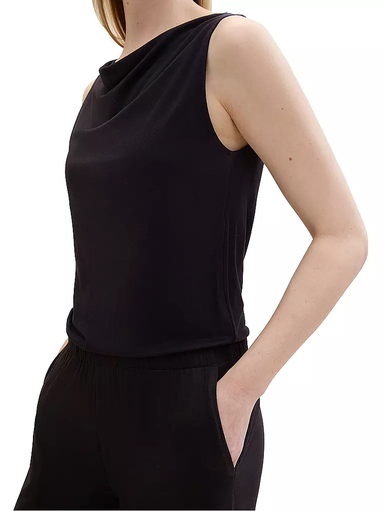 TOM TAILOR | Jumpsuit | Negro