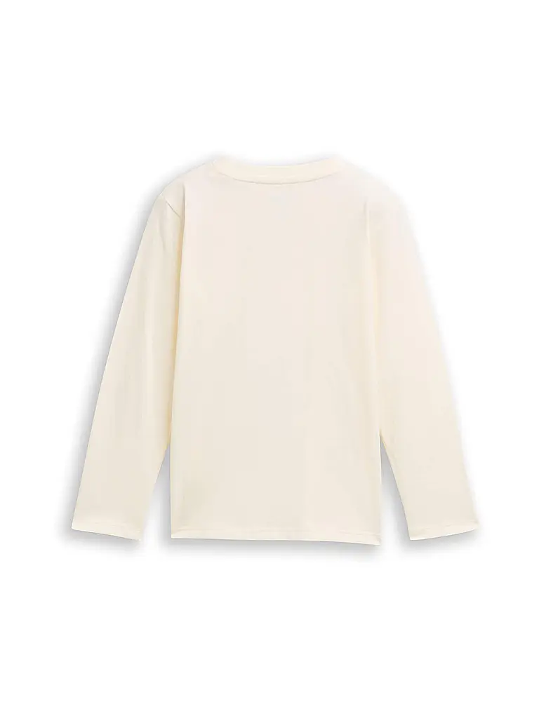 TOM TAILOR | Jungen Langarmshirt
Marke: TOM TAILOR
Farbe: weiss
Kategorien: Mode,Kinder,Jungen

Ärmellänge: Langarm
Ausschnitt: Rundhalsausschnitt
Material: Jersey
Musterung: Unifarben
Passform (Oberbekleidung): Regular
Stil: Casual
Details: Logo | Blanco