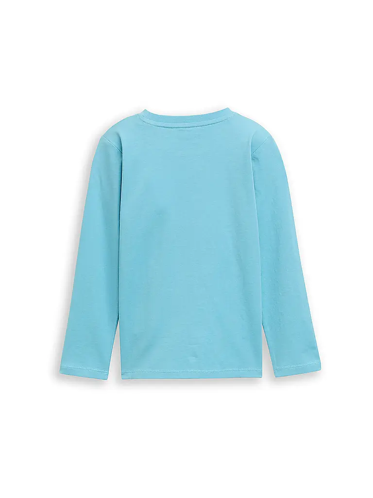 TOM TAILOR | Jungen Langarmshirt  | Azul claro