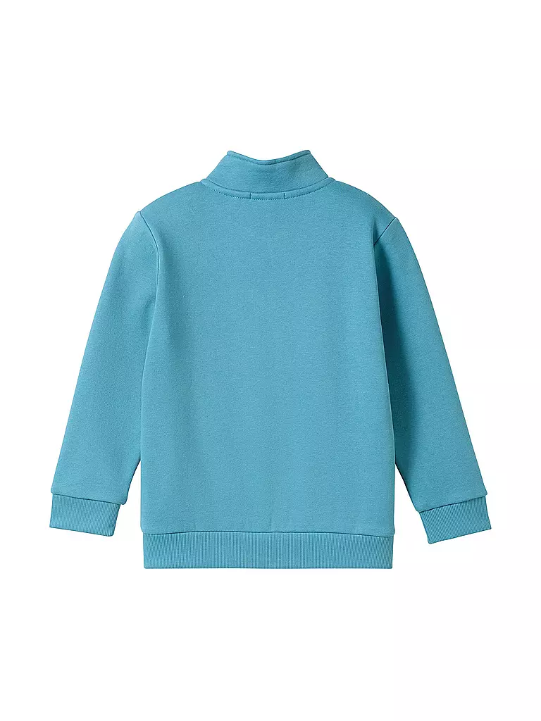 TOM TAILOR | Jungen Sweatjacke  | Petróleo