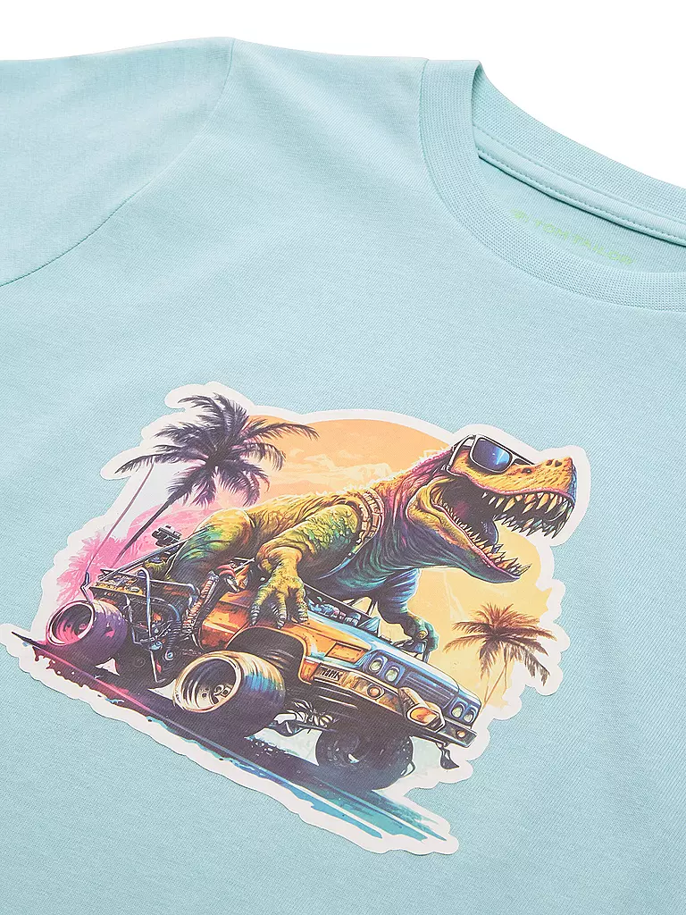 TOM TAILOR | Jungen T-Shirt  | Azul claro