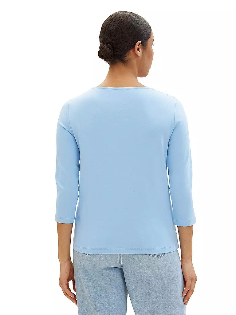 TOM TAILOR | Langarmshirt  | Azul