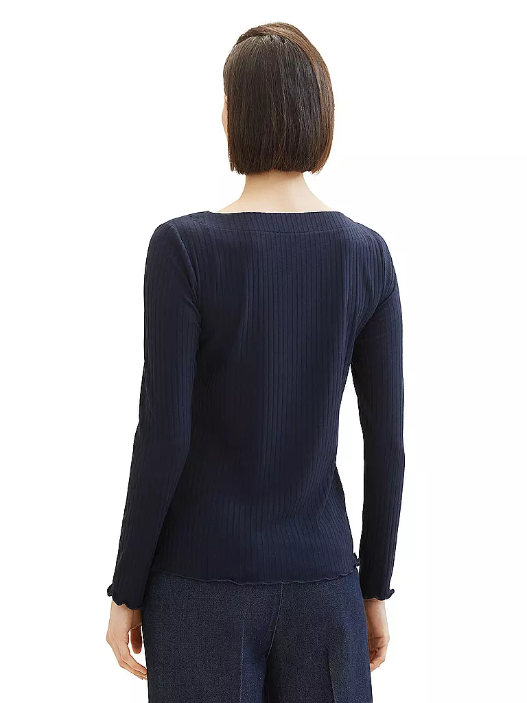TOM TAILOR | Langarmshirt  | Azul