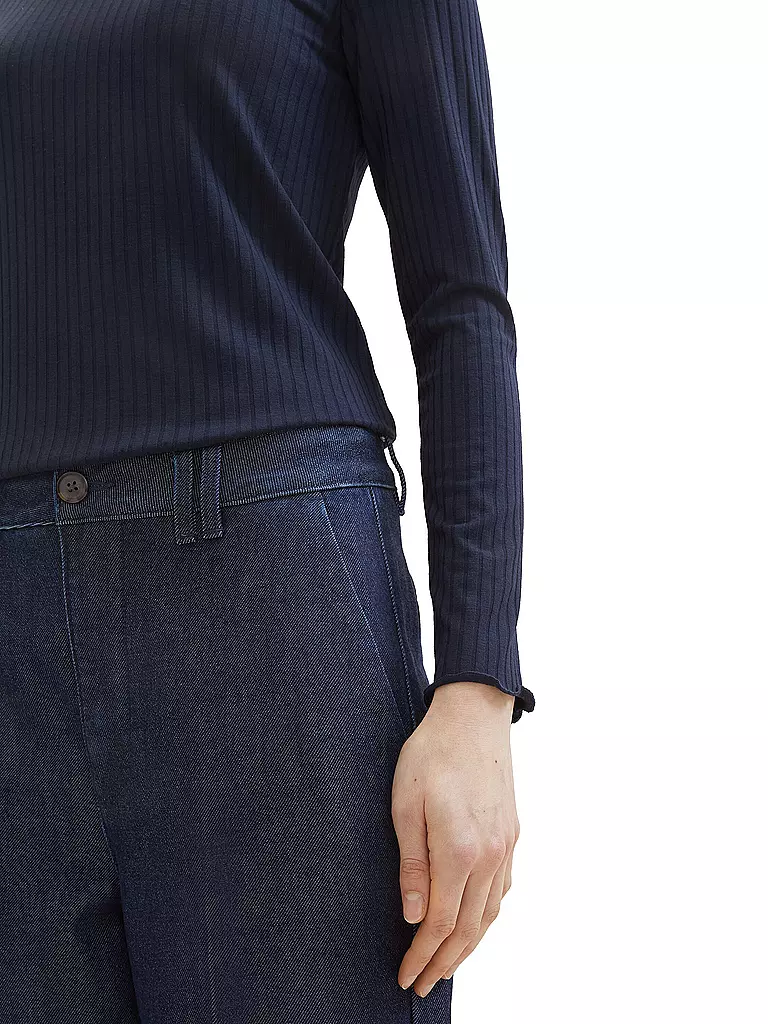 TOM TAILOR | Langarmshirt  | Azul
