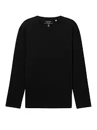 TOM TAILOR | Langarmshirt | Negro