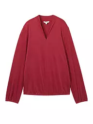 TOM TAILOR | Langarmshirt | Rojo