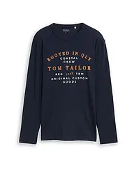 TOM TAILOR | Langarmshirt | Azul