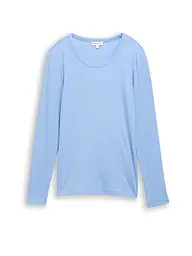 TOM TAILOR | Langarmshirt | Azul claro