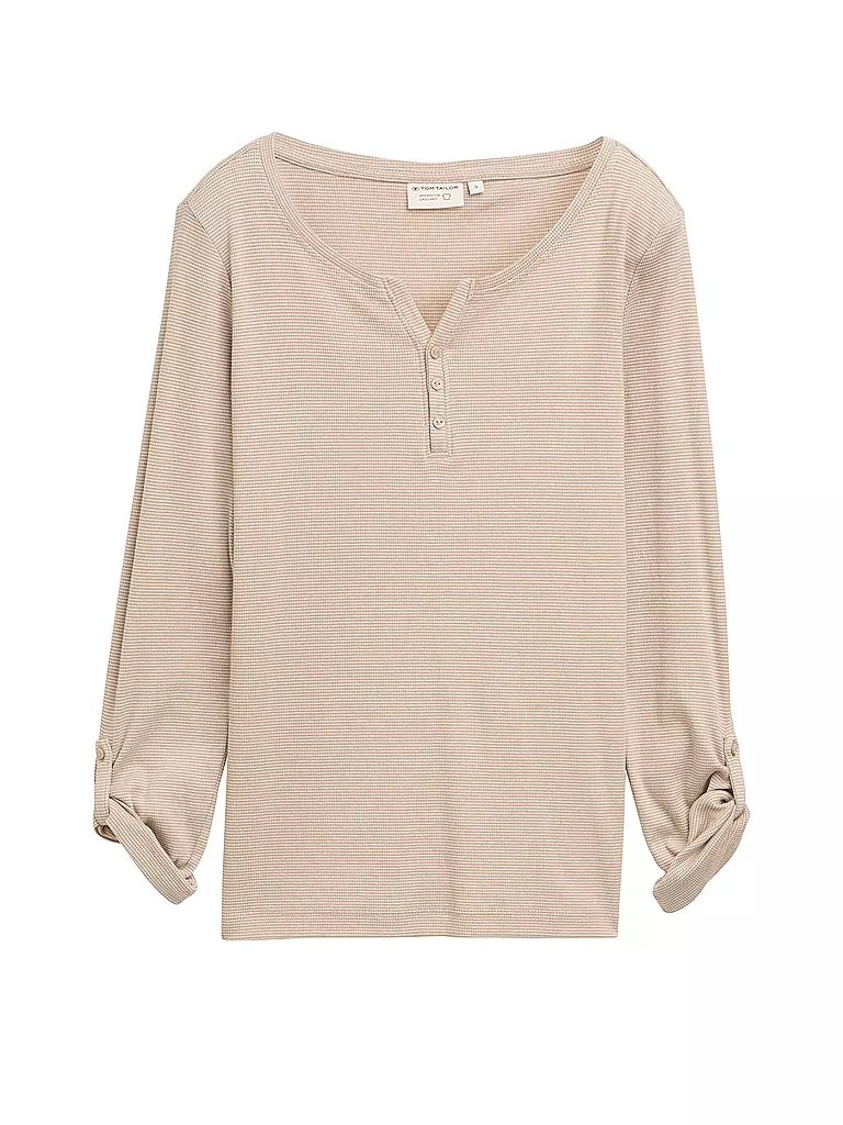TOM TAILOR | Langarmshirt | Crema
