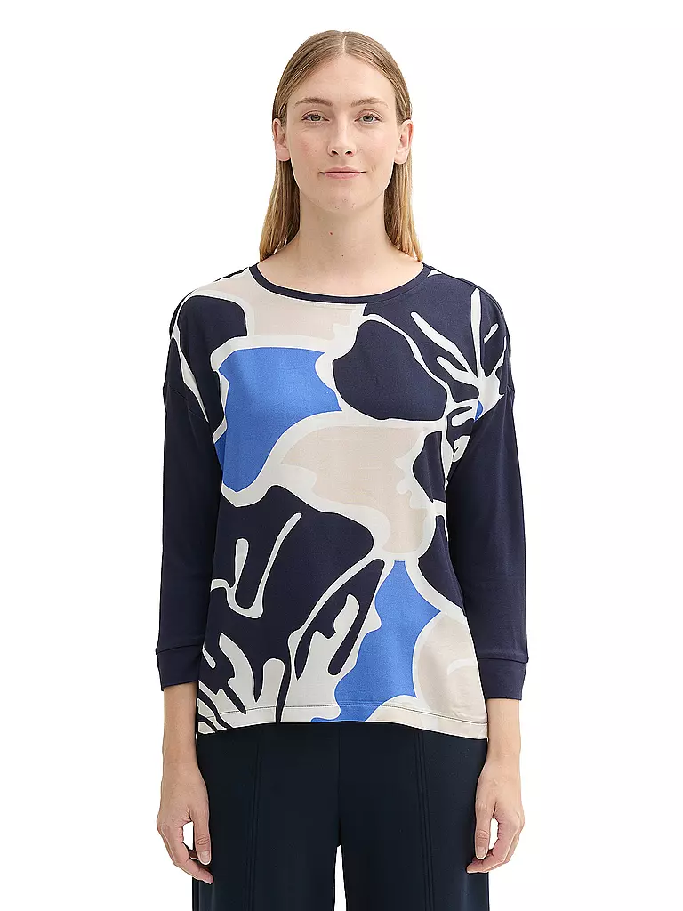 TOM TAILOR | Langarmshirt | Azul