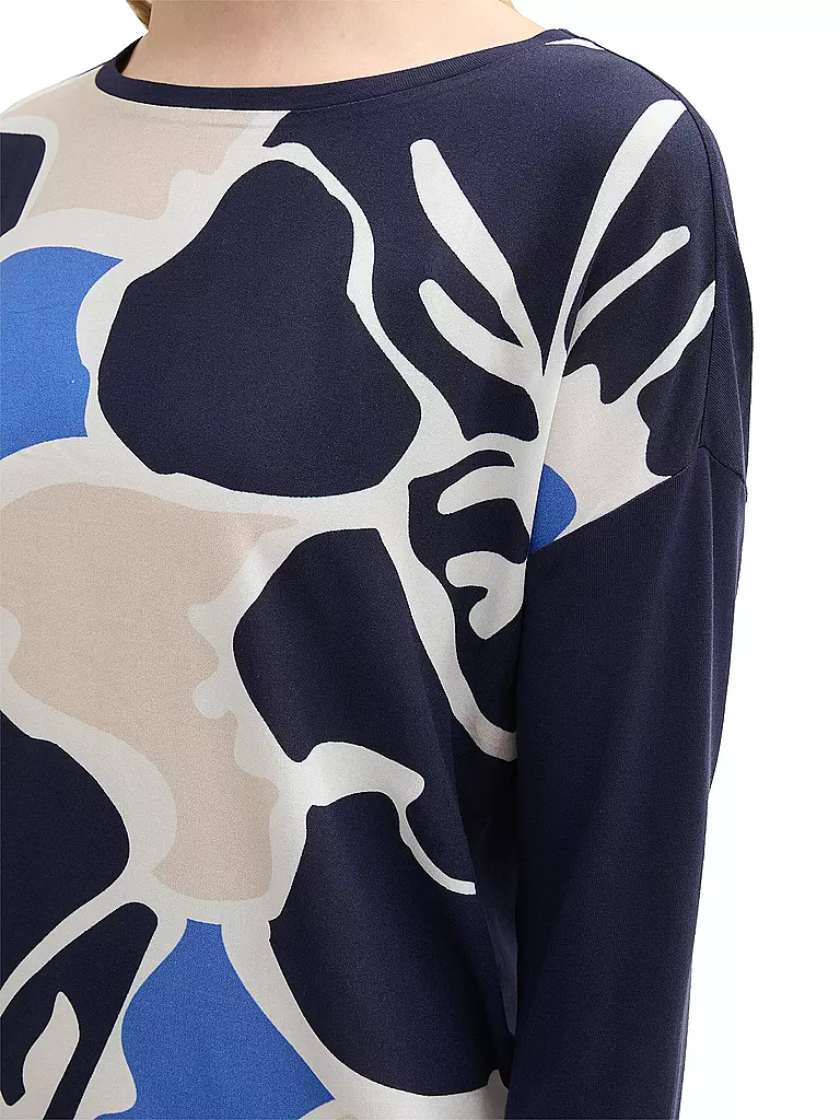 TOM TAILOR | Langarmshirt | Azul