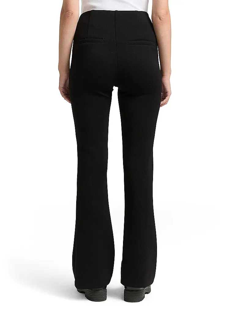 TOM TAILOR | Leggings Flared Fit | Negro