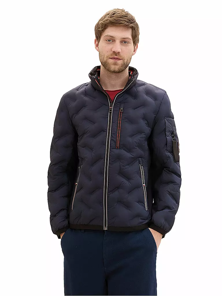 TOM TAILOR | Leichtsteppjacke | Azul oscuro