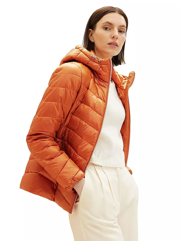 TOM TAILOR | Leichtsteppjacke | Naranja