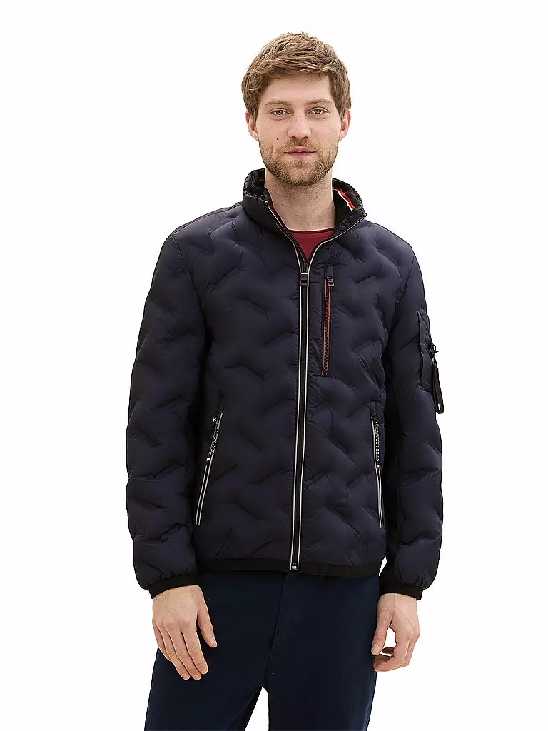 TOM TAILOR | Leichtsteppjacke | Azul oscuro