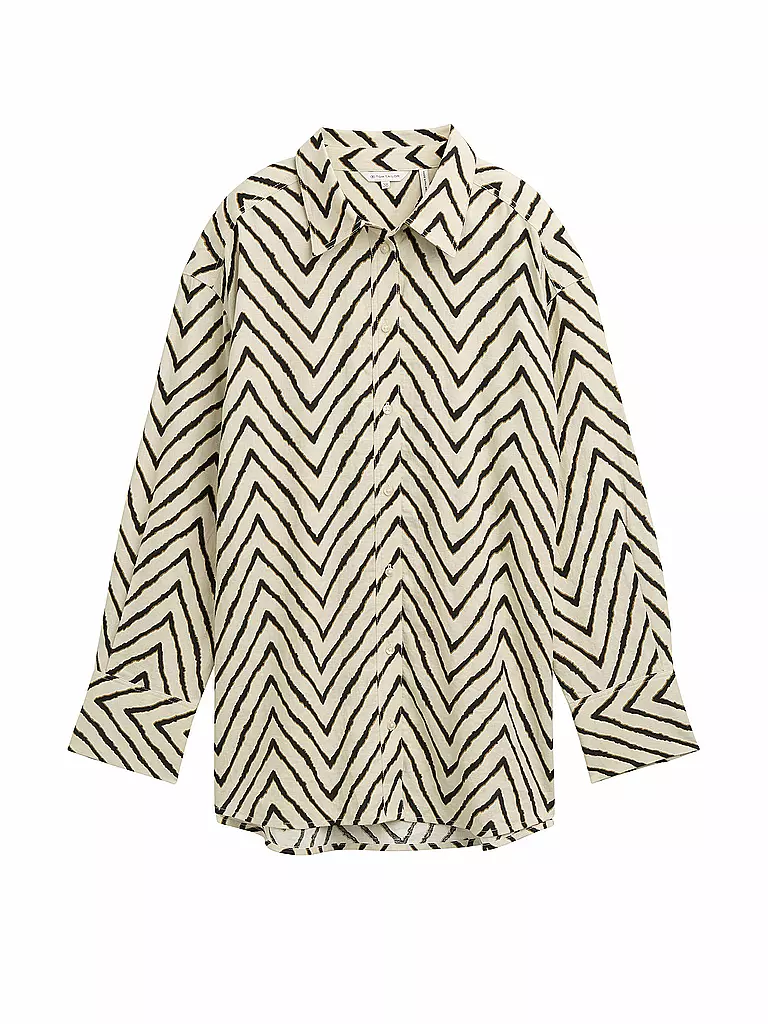 TOM TAILOR | Leinenbluse | Beige