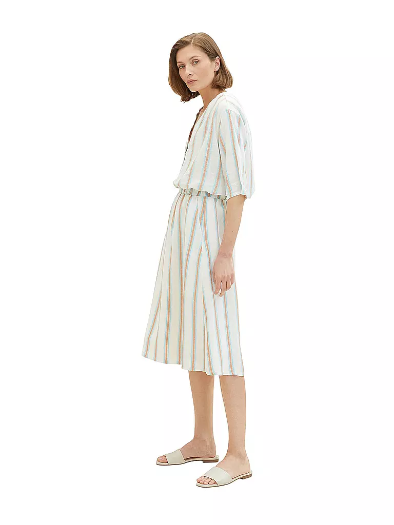 TOM TAILOR | Leinenrock | Crema