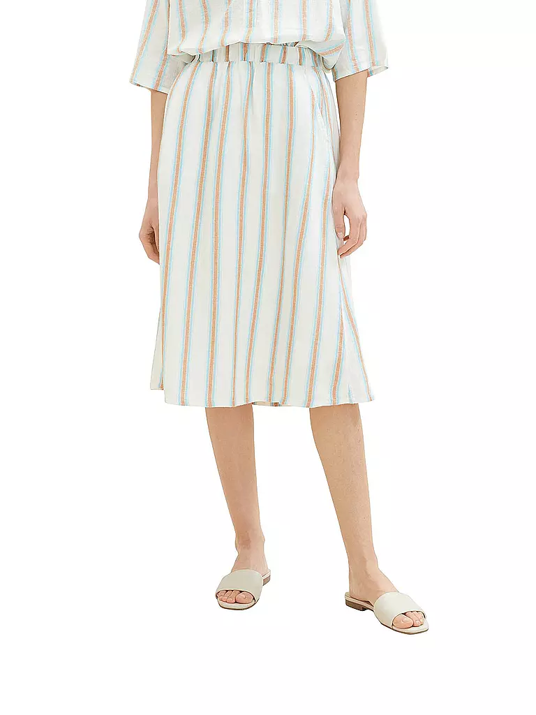 TOM TAILOR | Leinenrock | Crema