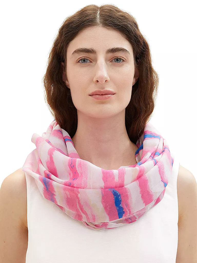 TOM TAILOR | Loopschal | Fucsia