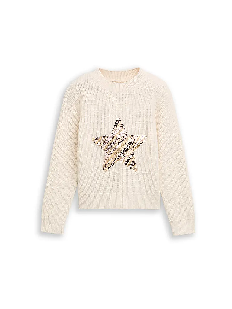 TOM TAILOR | Mädchen Pullover | Blanco