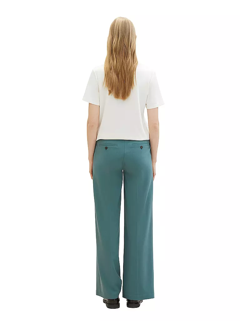TOM TAILOR | Marlenehose | Verde