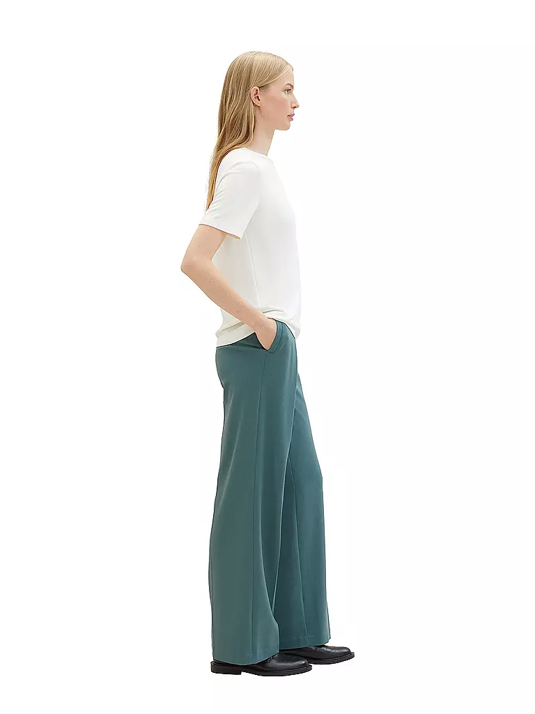 TOM TAILOR | Marlenehose | Verde