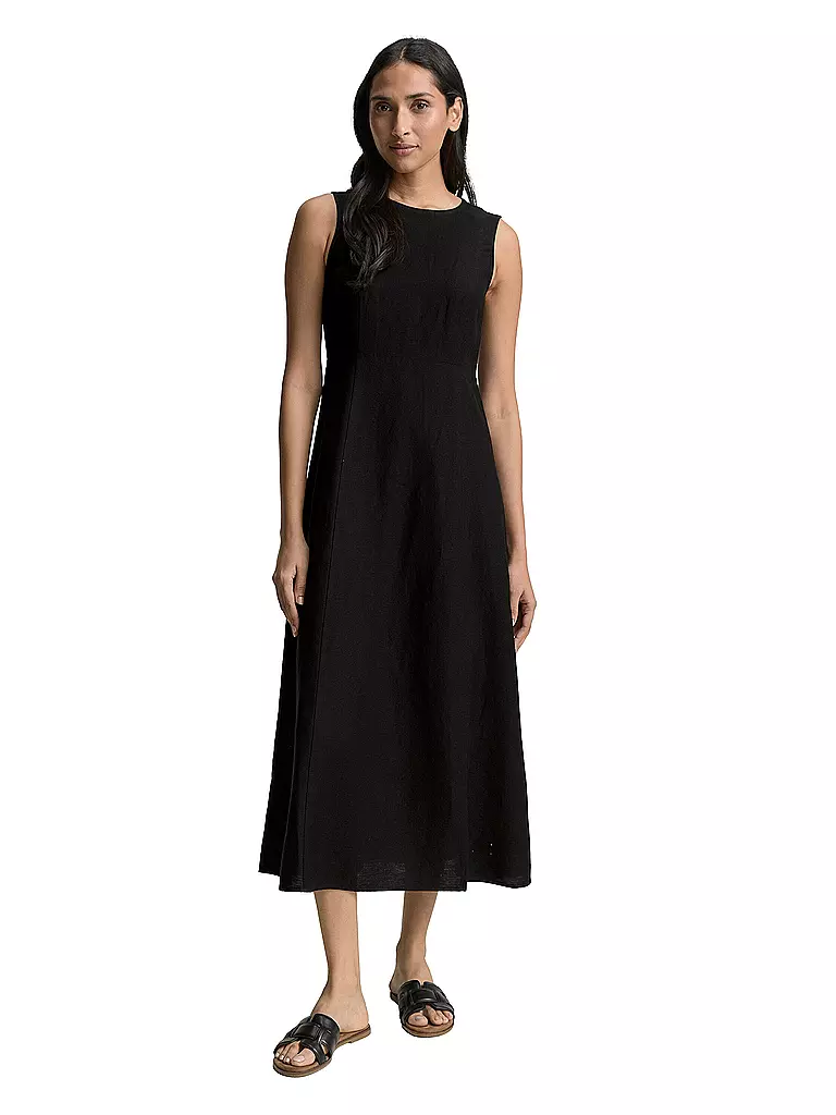 TOM TAILOR | Maxi vestido | Negro