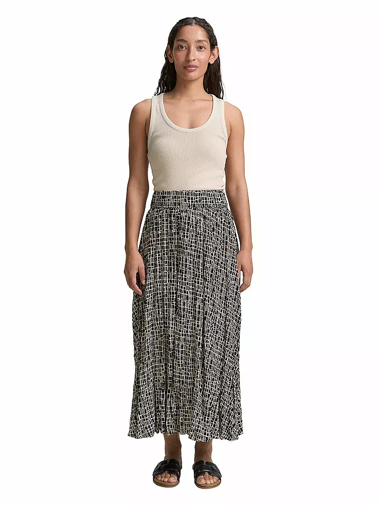 TOM TAILOR | Midi falda | Negro