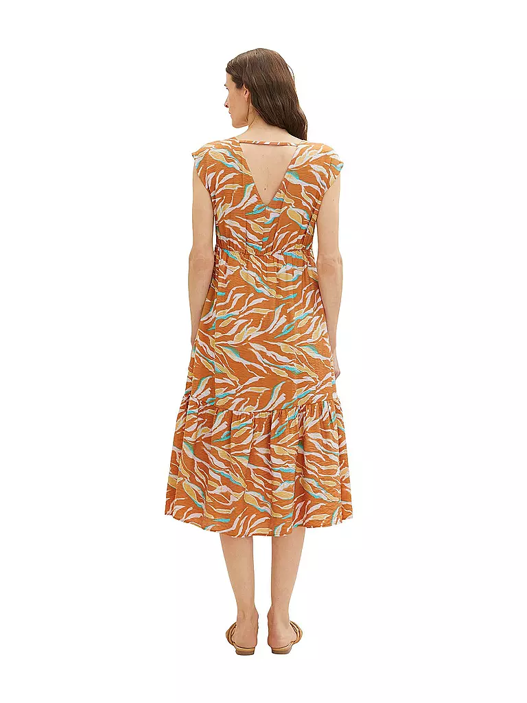 TOM TAILOR | Midikleid  | Marrón