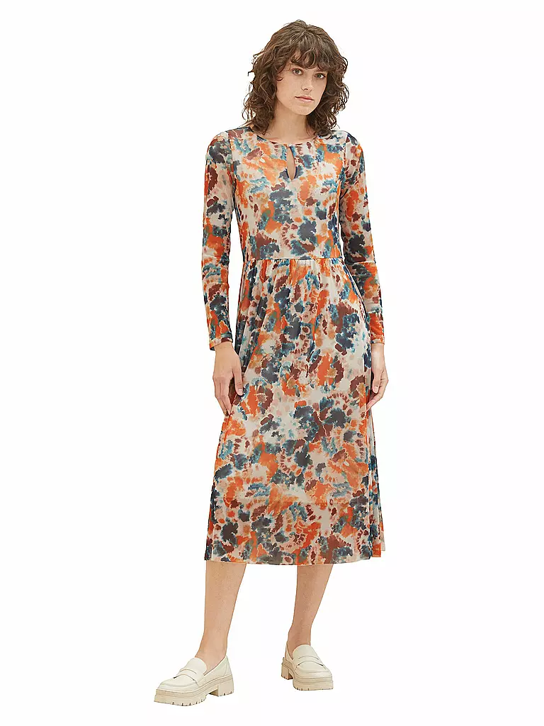TOM TAILOR | Midikleid | Naranja
