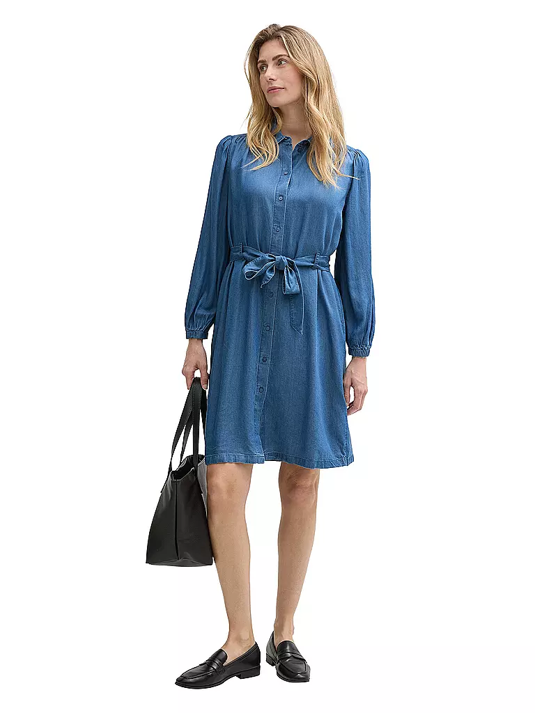 TOM TAILOR | Midikleid | Azul