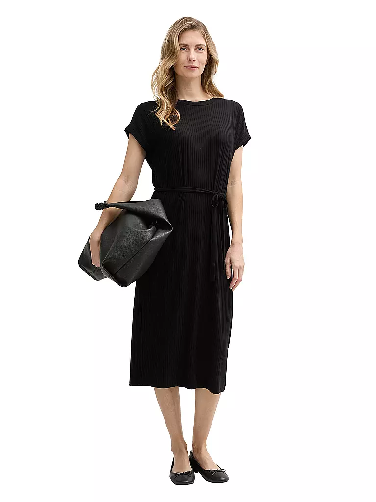 TOM TAILOR | Midikleid | Negro
