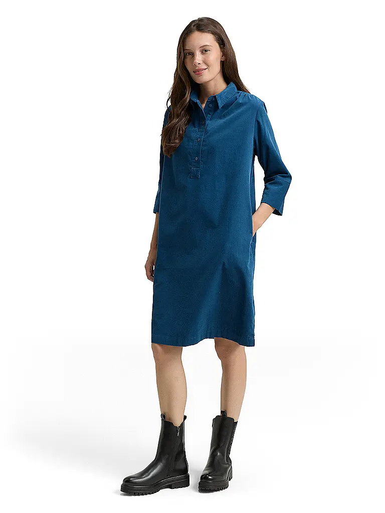 TOM TAILOR | Midikleid | Petróleo