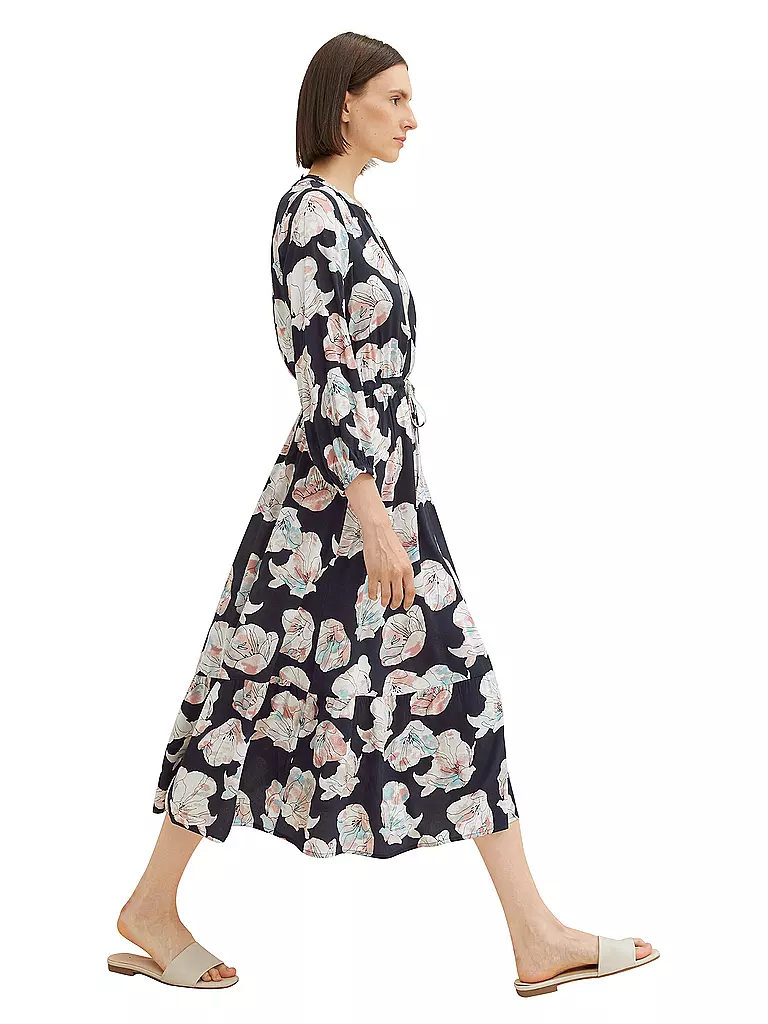 TOM TAILOR | Midikleid | Negro