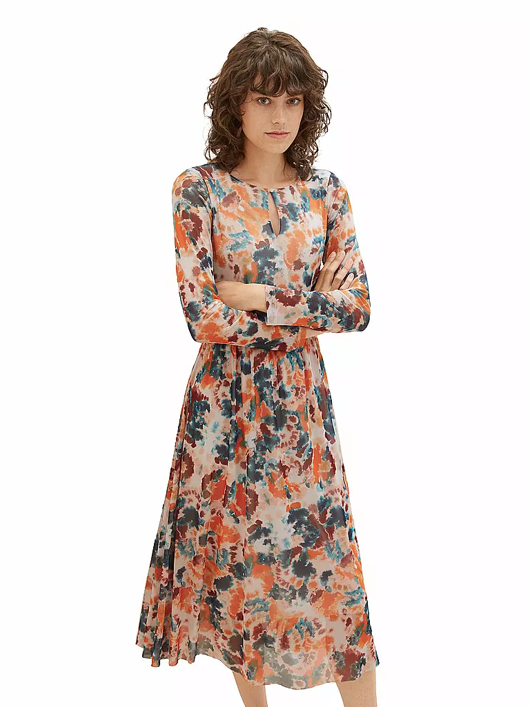 TOM TAILOR | Midikleid | Naranja