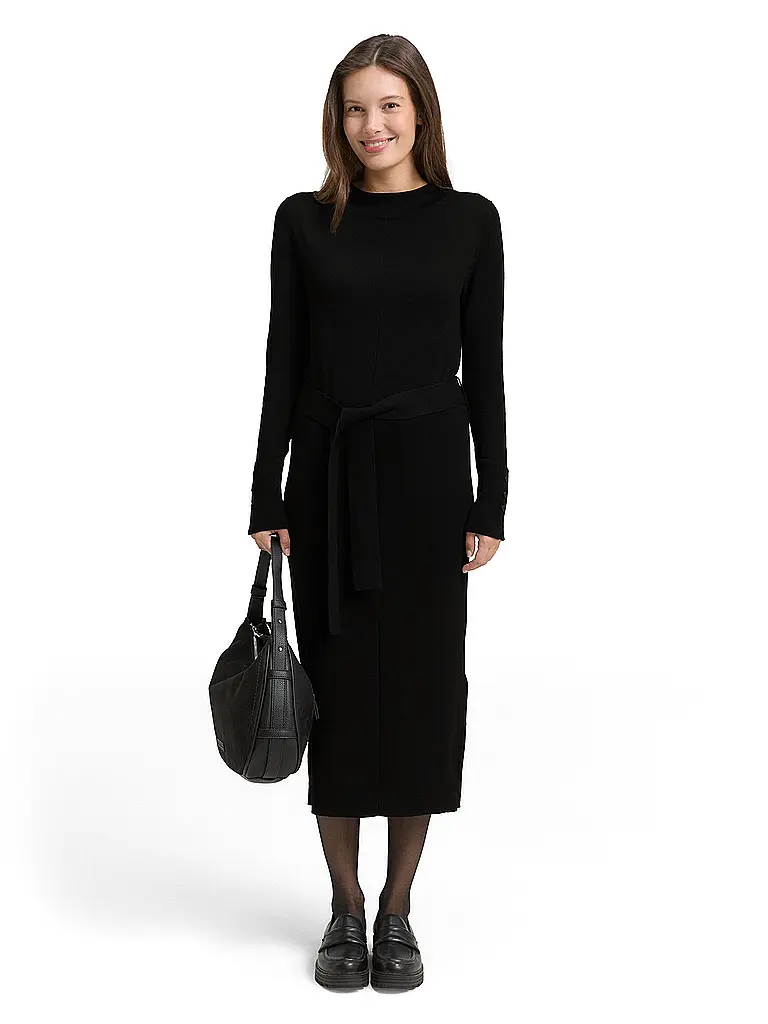 TOM TAILOR | Midikleid | Negro
