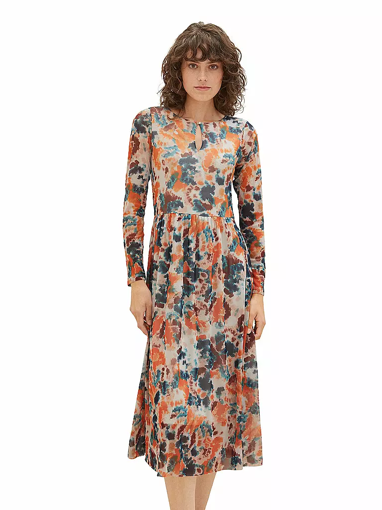 TOM TAILOR | Midikleid | Naranja