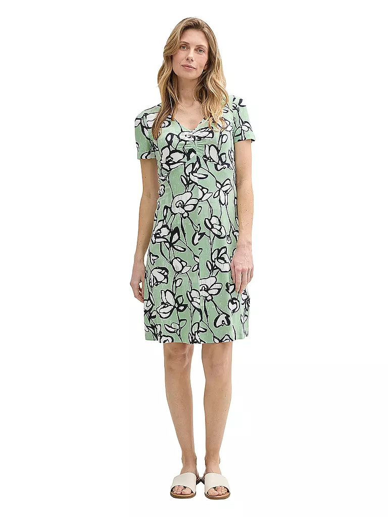 TOM TAILOR | Minivestido | Verde claro