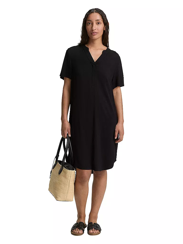 TOM TAILOR | Minivestido | Negro