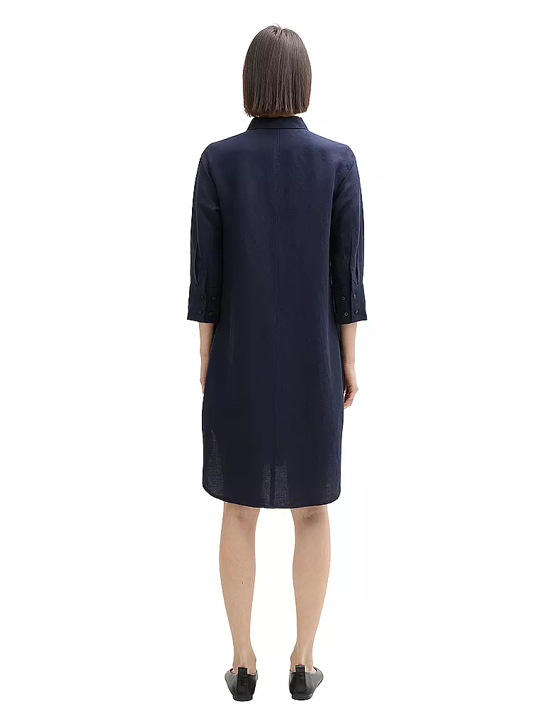 TOM TAILOR | Minivestido | Azul oscuro