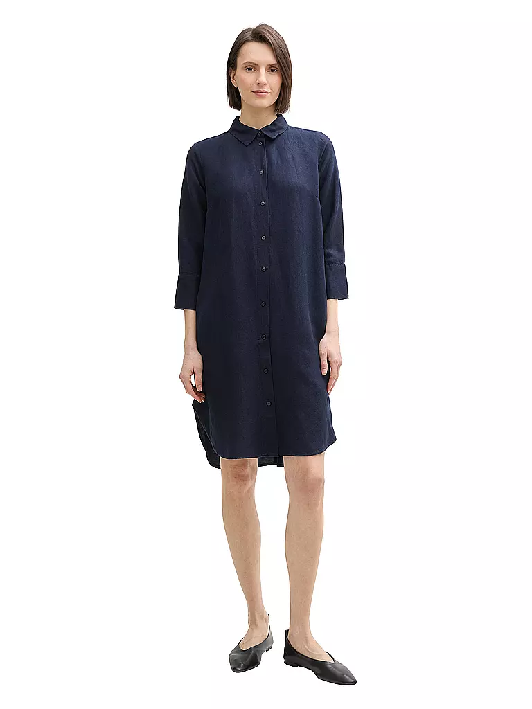 TOM TAILOR | Minivestido | Azul oscuro