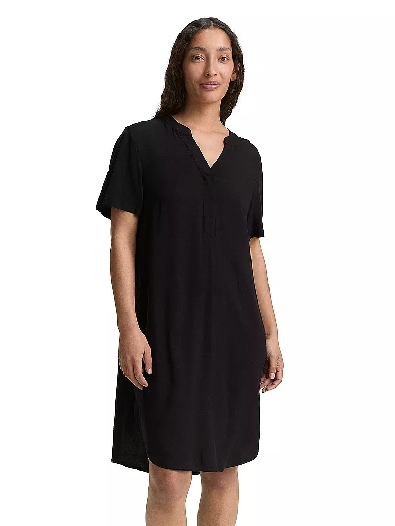 TOM TAILOR | Minivestido | Negro