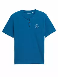 TOM TAILOR | T-Shirt  | Petróleo